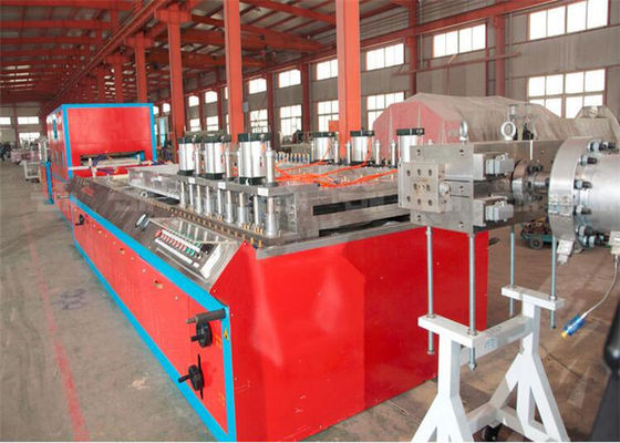Giá tốt. Dây chuyền sản xuất hồ sơ rỗng PP PE Máy ép đùn nhựa PVC gỗ trực tuyến