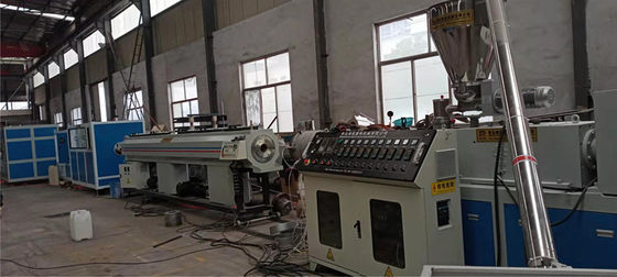 Giá tốt. Máy đùn ống nhựa PVC, Dây chuyền sản xuất ống nhựa pvc có kiến ​​trúc nhiều lớp Cửa ra đôi trực tuyến