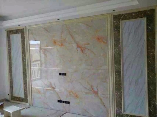 Giá tốt. Faux Marble trang trí hồ sơ nhựa dòng đùn trực tuyến