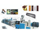 Dây chuyền sản xuất hồ sơ nhựa PLC, dây chuyền sản xuất nhựa PVC PP PE cho bảng điều khiển