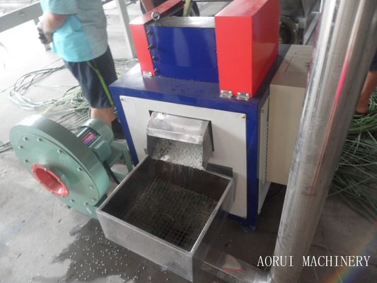 Máy tạo hạt nhựa SS304 100kg / H với trục vít đơn