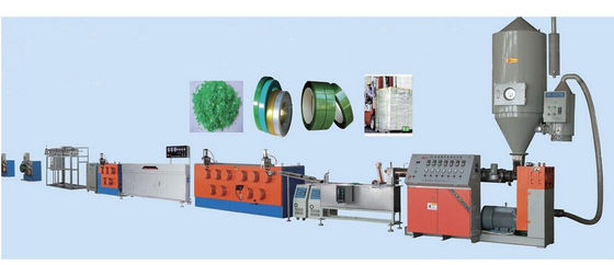Giá tốt. Dây chuyền sản xuất dây đai trục vít đơn / Dây đeo PP trực tuyến