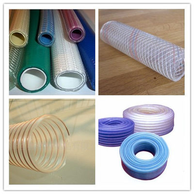 Giá tốt. Dây chuyền ép đùn ống nhựa PVC cốt sợi với máy đùn trục vít đôi trực tuyến