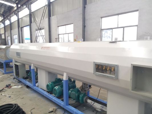 Giá tốt. Dây chuyền đùn ống nhựa nước mát Dây chuyền sản xuất ống thoát nước PE tự động trực tuyến