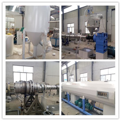 Giá tốt. PE / PPR / PERT Dây chuyền đùn ống nhựa mát và nước nóng trực tuyến
