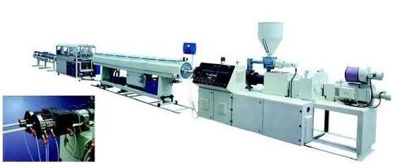 Giá tốt. Máy sản xuất ống nhựa PVC Máy đùn trục vít đôi để tưới trực tuyến