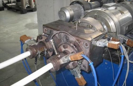 Giá tốt. Máy ép đùn ống nhựa đôi trục vít PP / PE tốc độ cao trực tuyến