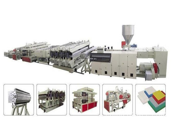 Giá tốt. Máy làm bảng WPC Dây chuyền sản xuất bảng WPC, Máy đùn bảng nhựa WPC / Máy đùn bảng nhựa trực tuyến