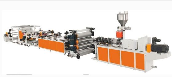 Giá tốt. Thiết kế trục vít đơn Máy ép đùn tấm nhựa Điện áp 380V 50HZ trực tuyến