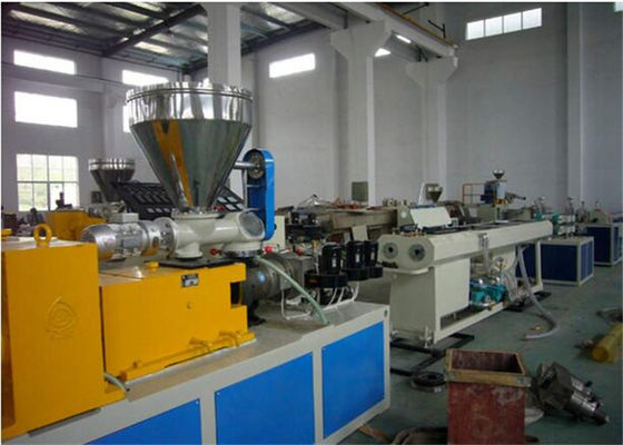 Giá tốt. Dây chuyền ép đùn nhựa PVC làm mát bằng nước đôi với chứng chỉ CE trực tuyến