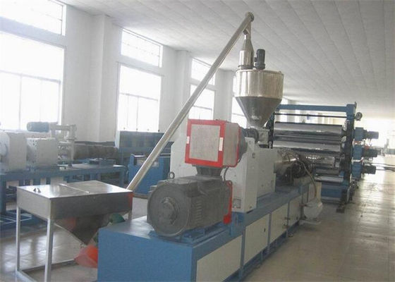 Giá tốt. PVC giả đá cẩm thạch tấm đùn dây chuyền / dây chuyền sản xuất vít đôi trực tuyến