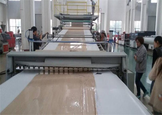 Giá tốt. Hai máy đùn tấm nhựa PVC ép đùn sản xuất đá cẩm thạch nhân tạo trực tuyến