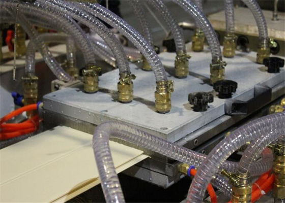 Giá tốt. Dây chuyền ép nhựa tấm nhựa, máy ép đá cẩm thạch PVC hoàn toàn tự động trực tuyến
