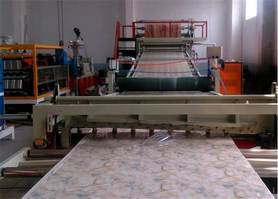 Giá tốt. Hiệu quả cao Tấm trần PVC Tấm trang trí Dây chuyền ép đùn, Tấm trang trí PVC Làm bằng vít đôi trực tuyến