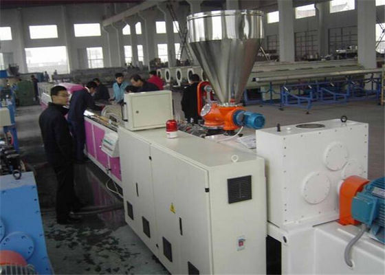 Giá tốt. Dây chuyền sản xuất hồ sơ hai trục nhựa, máy làm hồ sơ Pvc cho khung cửa sổ trực tuyến