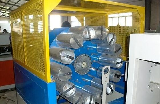 Giá tốt. Máy ép đùn ống đôi trục vít Pvc cho ống mềm gia cố sợi / ống lưới trực tuyến