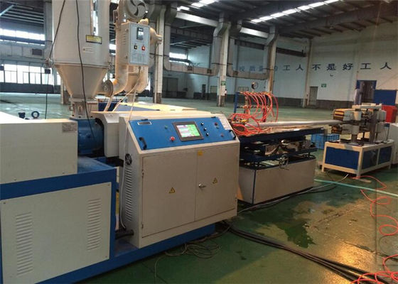 Giá tốt. Dây chuyền đơn ống nhựa đường ống ép đùn 380V 50HZ trực tuyến