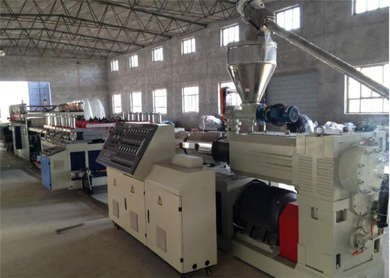 Giá tốt. Dây chuyền sản xuất tấm da PVC WPC, máy ép đùn nhựa trực tuyến