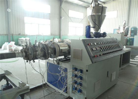 Giá tốt. Dây chuyền sản xuất ống nhựa PVC PE tường đơn, máy làm ống tôn trực tuyến