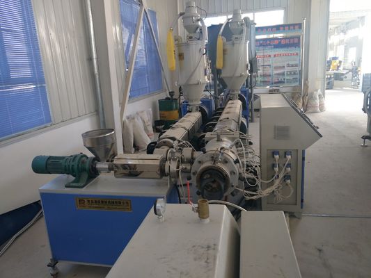 Máy làm ống khí HDPE PE / ống nước, máy ép vít đơn với chứng chỉ CE