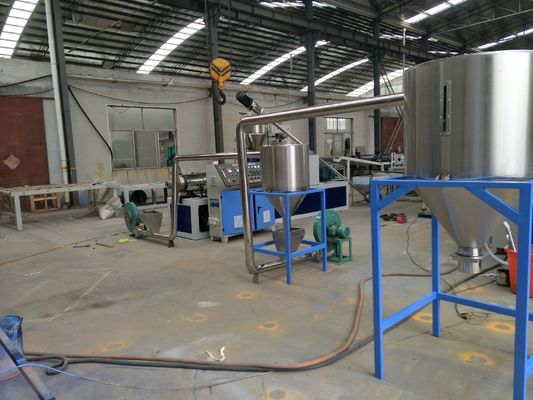 Dây chuyền sản xuất hạt nhựa dạng mảnh tái chế với hai giai đoạn ， Máy đùn tạo hạt nhựa