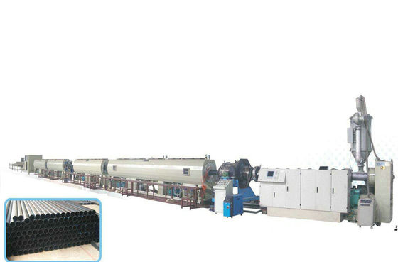 Giá tốt. Dây chuyền ép đùn ống nhựa PE với máy đùn tốc độ cao trực tuyến