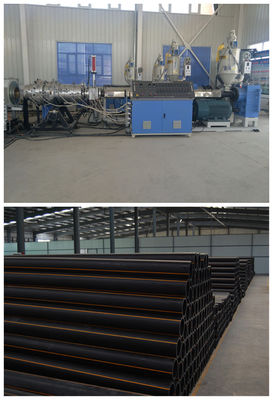 Giá tốt. Máy đùn ống trục vít PP RPE PE đơn với công cụ tương phản nhiệt độ Omron trực tuyến