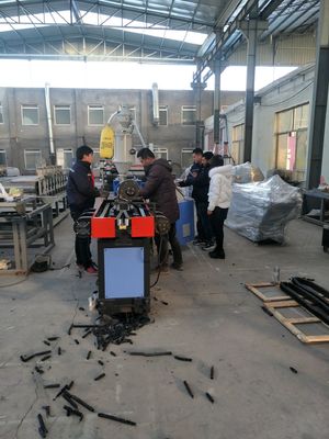 Giá tốt. Dây chuyền sản xuất ống đơn tường PE, dây chuyền xả sóng trực tuyến