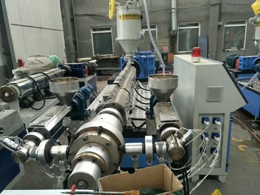 Giá tốt. Dây chuyền ép đùn ống cấp nước CE PE HDPE Máy đùn trục vít đơn ống PP trực tuyến
