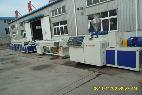 Giá tốt. Dây chuyền ép đùn nhựa PVC PE với điều khiển tần số ABB trực tuyến