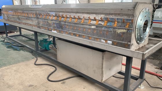 Dây chuyền đùn ống nhựa PPR PE trục vít đơn với đồng bộ hóa