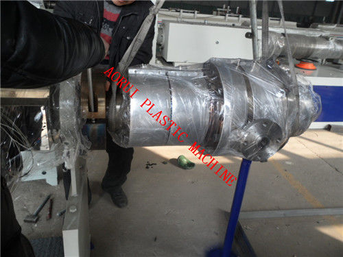 Giá tốt. Máy đùn trục vít đôi tốc độ 50HZ / Dây chuyền ép đùn ống nhựa cao cấp trực tuyến