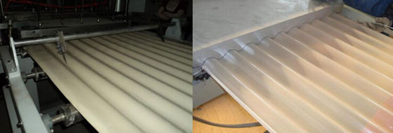 Giá tốt. Máy ép đùn nhựa PVC dạng tấm, dây chuyền sản xuất nhựa có tán và nhà để xe trực tuyến
