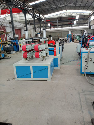 Máy đùn trục vít đôi ống nhựa PVC 38Cr Moaia Máy tạo đầu ra ống kép