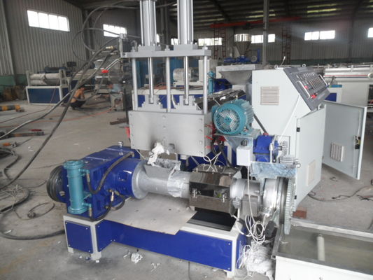 Giá tốt. Tái chế khuôn mặt cắt hạt nhỏ Máy đùn trục vít đơn trực tuyến