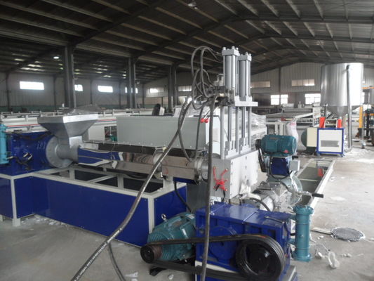 Giá tốt. Đôi giai đoạn tái chế hạt nhỏ Máy đùn trục vít đơn, máy mảnh vỏ chai trực tuyến