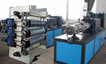 Giá tốt. Dây chuyền ép đùn tấm nhựa tự động, điều khiển PLC trực tuyến