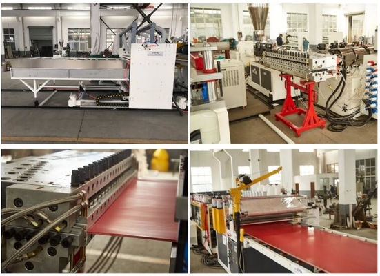 Giá tốt. Máy làm ván xốp PVC Celuka 300KW Dây chuyền sản xuất bảng WPC trực tuyến