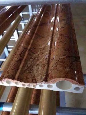 Giá tốt. Dây chuyền ép nhựa PVC WPC bằng nhựa trang trí, Máy hồ sơ bằng đá cẩm thạch trực tuyến