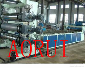 Giá tốt. Máy ép đùn nhựa tấm nhựa PET đơn giản cho đồ chơi / văn phòng phẩm trực tuyến