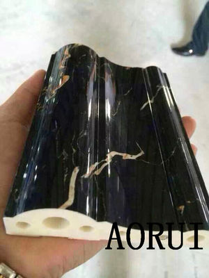 Giá tốt. Dây chuyền sản xuất hồ sơ bằng đá cẩm thạch PVC, máy ép đùn hồ sơ PVC trực tuyến
