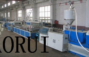 Giá tốt. Máy đùn trục vít đôi hình nón, dây chuyền sản xuất ván rỗng PVC trực tuyến